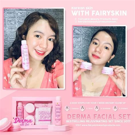 Fairy Skin Derma Facial Set New Packaging La Belleza Au Skin And Wellness