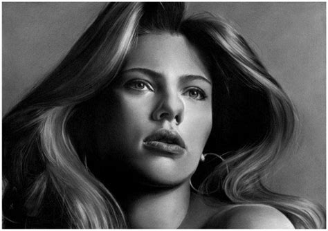 50 Amazing Pencil Drawings Hative Scarlett Johanson Scarlett Johansson Richard Avedon