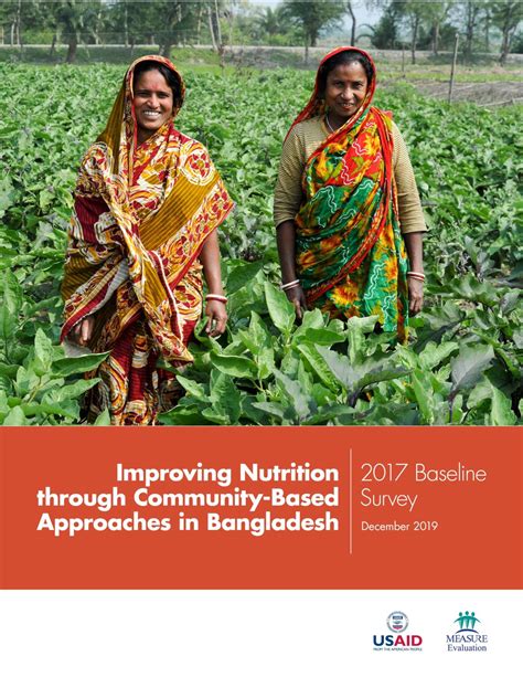 improving nutrition through community based approaches in bangladesh dataforimpactproject