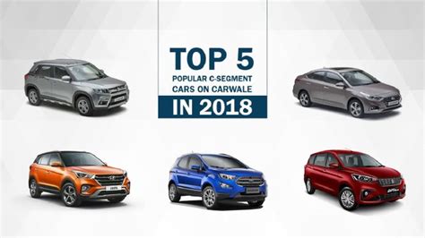 Cars from this segment are always in. Top C-segment cars on CarWale in 2018 - CarWale