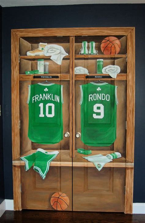 Check spelling or type a new query. Custom Basketball Locker Bedroom Doors Murals | Boys Room ...