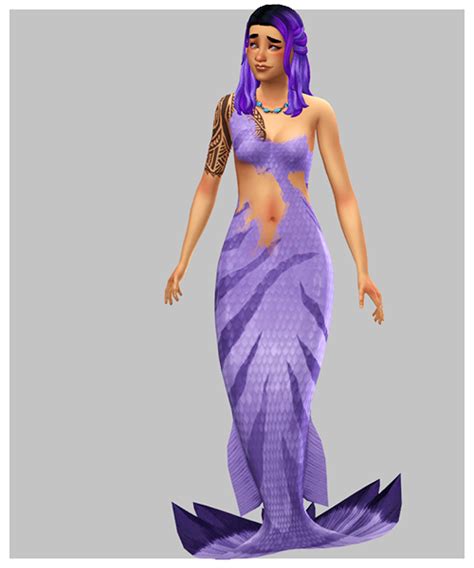 Sims 4 Mermaid Cc Maxis Match Goimages Point
