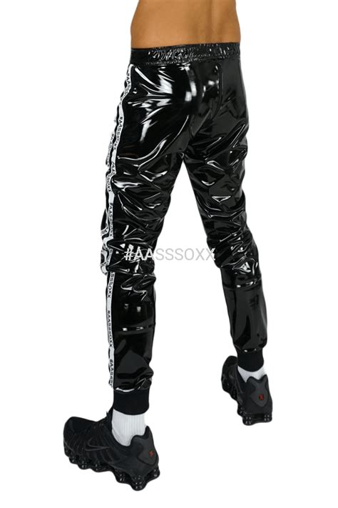 Latex Pants Master Worship Asox Official Kinky Nylon Clothes Aasssoxx Fetish Gear