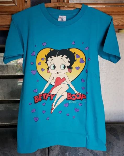 Vtg 90s Betty Boop Mens Large King Features Single Stitch Delta T Shirt