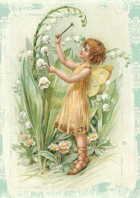Fairy Vintage Flowers · Free Image On Pixabay