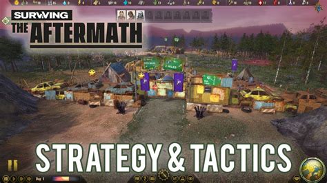Surviving The Aftermath Strategy And Tactics Day 1 Colony Setup Youtube