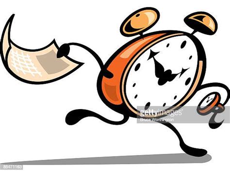 Holding Clock Clip Art High Res Illustrations Getty Images