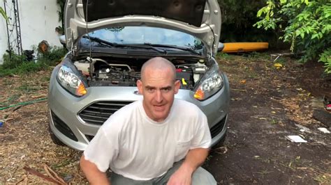 How to change a vehicle battery. 2017 Ford Fiesta car battery replaced