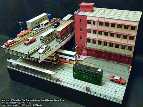 1150 Diorama Model 『in The Roaring Traffics Boom』 Junct Flickr