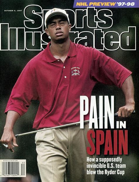 Usa Tiger Woods Ryder Cup Sports Illustrated Cover Photograph By