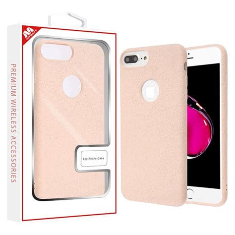 Pink Eco Phone Case With Package For Apple Iphone 8 Plus7 Plus