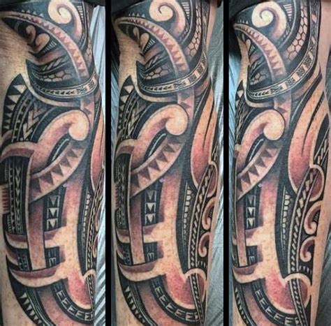 Tattoos calf tattoo designs for men polynesian tattoos. 40 Polynesian Forearm Tattoo Designs For Men - Masculine ...