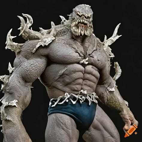 Photorealistic Portrayal Of Doomsday From Dc Comics In A Live Action