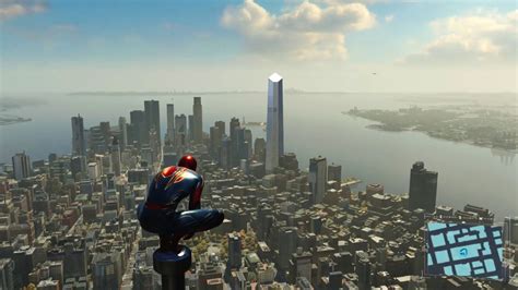 Spider Man Jumping Off Tallest Building And Empire State Building