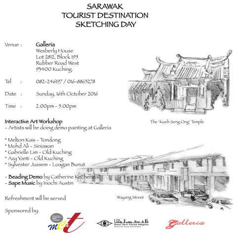 Lembaga pembangunan seni visual negara. Sketching Day - Lembaga Pembangunan Seni Visual Negara