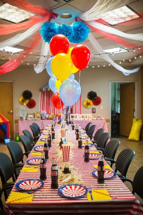 Pin On Circus Party Ideas