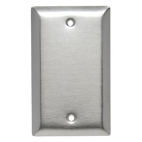 Get great deals on ebay! 302 Series 1-Gang Blank Wall Plate in Stainless Steel-SS13 ...