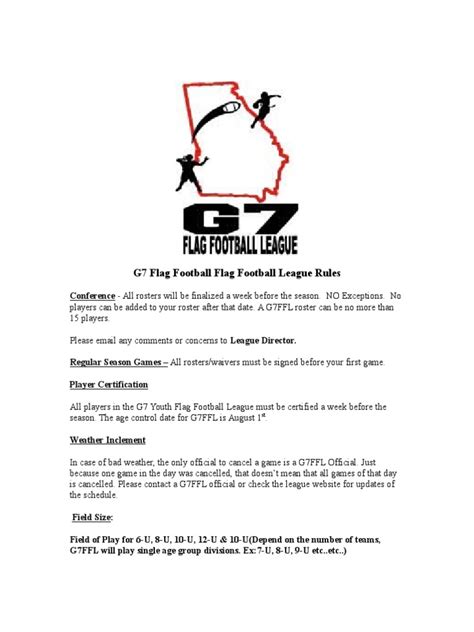 Ever wonder how to play 5 v 5 flag football? G7 Flag Football Rules | American Football | Team Sports