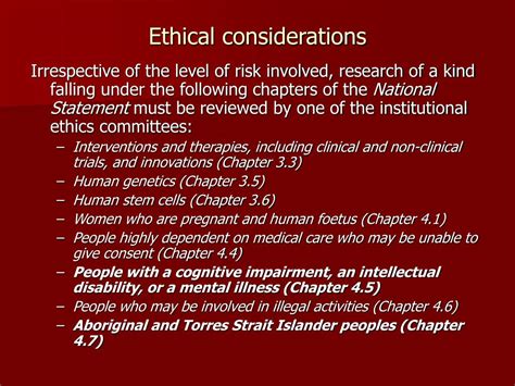 Ethical Considerations In Research Ethical Research Paper Ethics