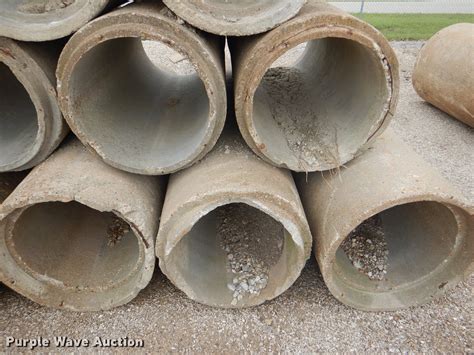 13 Concrete Culvert Pipes In Burlington Ks Item Fk9218 Sold