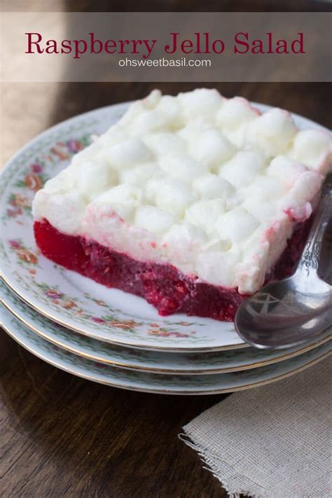 Raspberry jello 1 can whole cranberry sauce 3 apples 1 c. Best 30 Jello Salads for Thanksgiving Dinner - Most ...