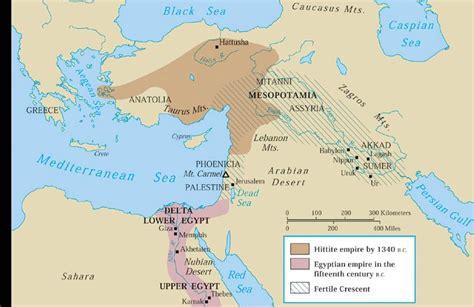 Ancient Near East Architecture 2000 540 Bc Map Of Hittite Empire C