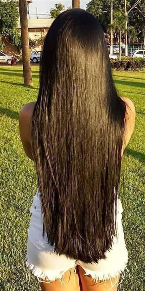 Long Silky Hair Grow Long Hair Long Thick Hair Long Hair Girl