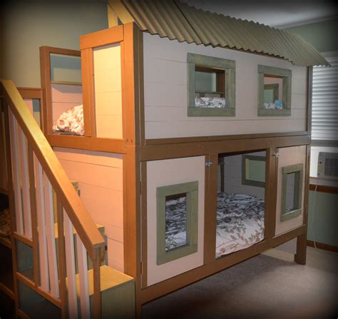 One of the greatest and most fun new bed inventions comes in the form of bunk beds with slides. Woodwork Bunk Bed Plans Treehouse PDF Plans