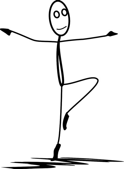 Ballett Tanzen Strichmännchen Kostenlose Vektorgrafik Auf Pixabay