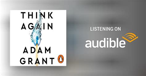 Think Again By Adam Grant Audiobook