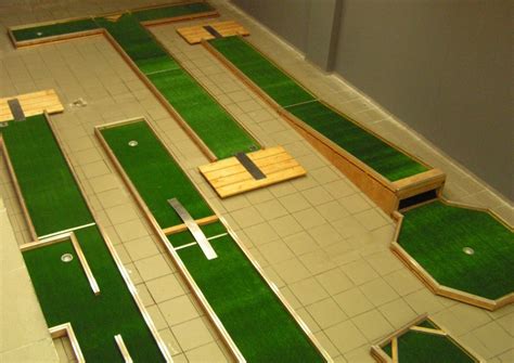 Sports field rentals include artificial turf and hard court surfaces. Indoor mini golf course | Miniature golf course, Mini golf ...