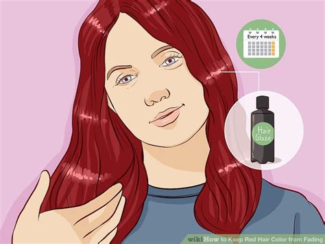 How To Keep Red Hair Color From Fading 12 Steps With Pictures