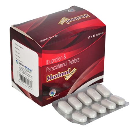Ibuprofen & Paracetamol Tablets Manufacturers, Suppliers & Exporters
