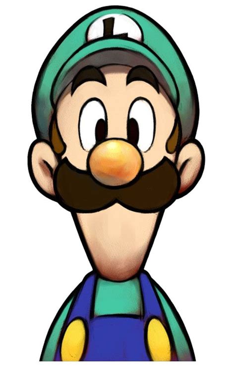 Luigi Characters And Art Mario And Luigi Superstar Saga Mario And