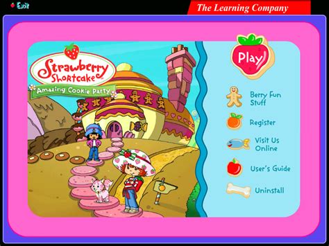 Strawberry Shortcake Amazing Cookie Party Screenshots For Windows