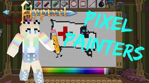 Minecraft Hypixel Pixel Painters Youtube