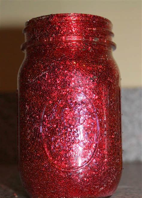 35 Diy Glitter Mason Jar Tutorial