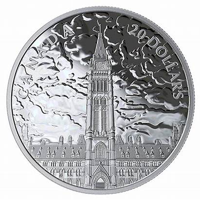 Coin Parliament Canadian Lights Hill Oz Pure