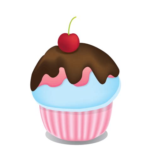 Cherry Cupcake | Cherry cupcakes, Cupcake png, Cherry