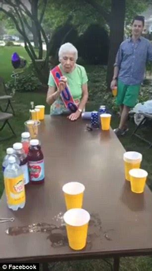 a century old and still crushing beer pong gleeful grandma celebrates her 100th birthday by