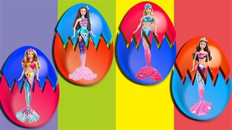 Wrong Heads Egg Barbies Mermaids Princes Disney Walt Finger Family Song YouTube
