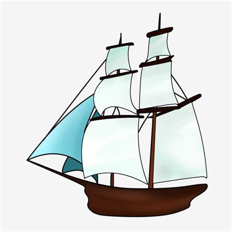 Dibujo Barco De Vela Dibujos Barcos De Vela Vela Barco Icono De Estilo De