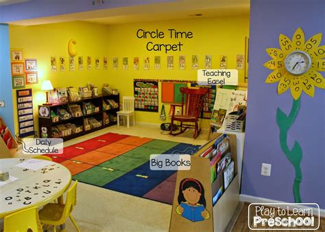 Play To Learn Preschool A Tour Of The Classroom Preschool Classroom