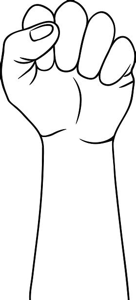 Clenched Fist Vector Stock Illustration Download Image Now Istock