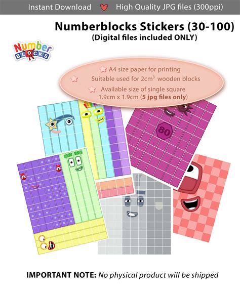 Numberblocks Magnetic Set To 100 And Multiplication To 100 45 Off