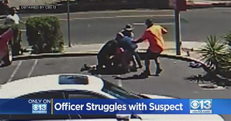 Watch Good Samaritans Rush To Rescue Modesto Police Officer From