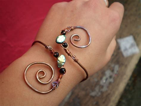 Copper Spiral Cuff Bracelet Natalia Bianco Flickr