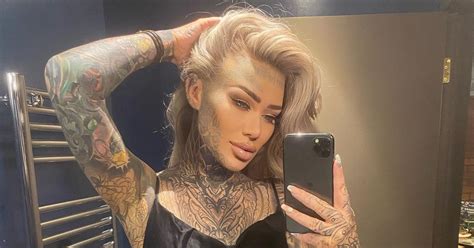 Britain S Most Tattooed Woman Ditches Bad Boys To Find Love With Ink Free Lad Daily Star