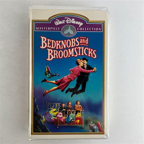 Walt Disney Masterpiece Collection Bedknobs And Broomsticks Vhs Video Tape
