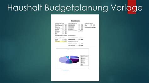 In diesem video wird das thema budgetierung erläutert. Budgetplanung Vorlage - Haushaltsbudget Familie | Muster ...